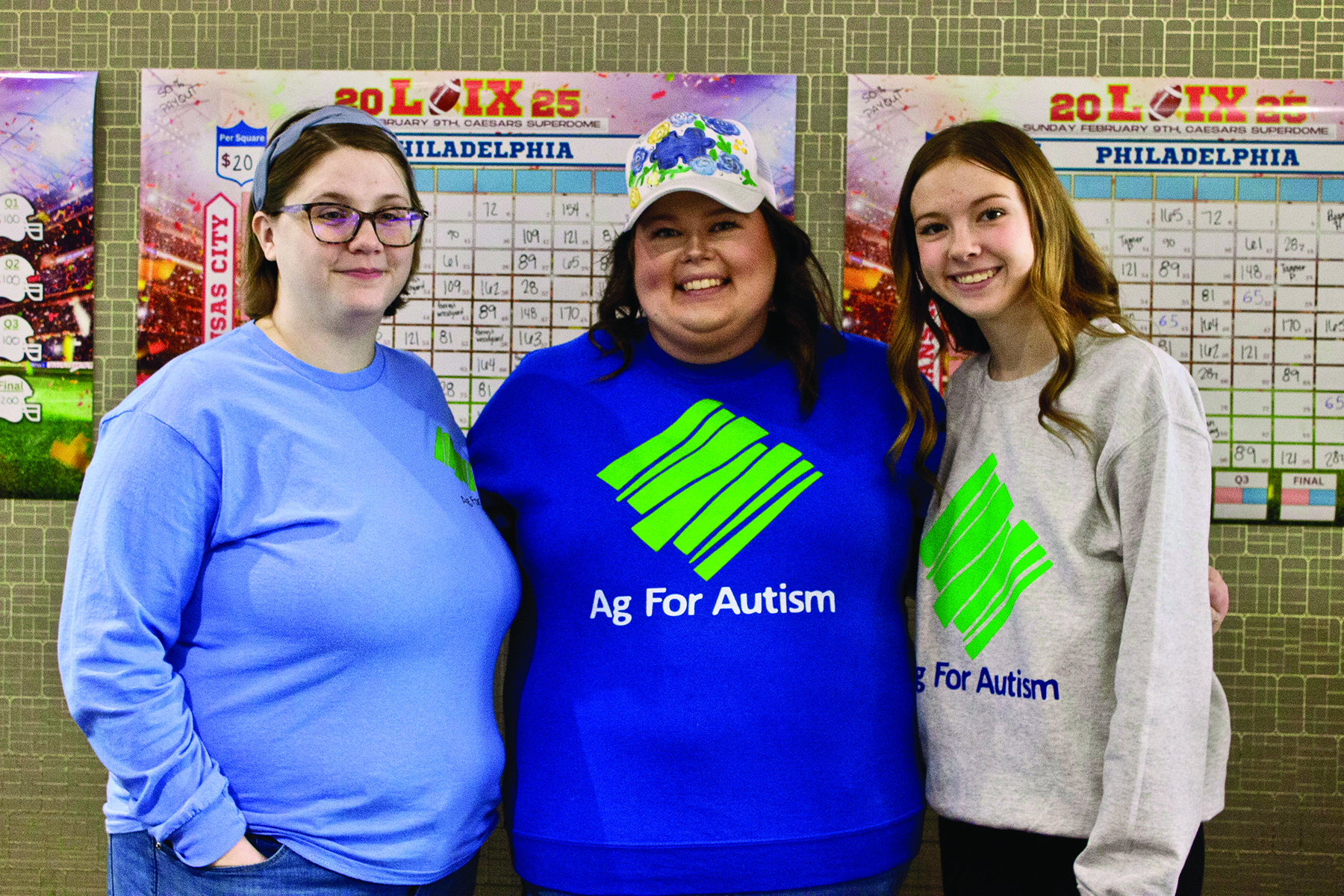 Ag for Autism hosts SUper bowl bash 