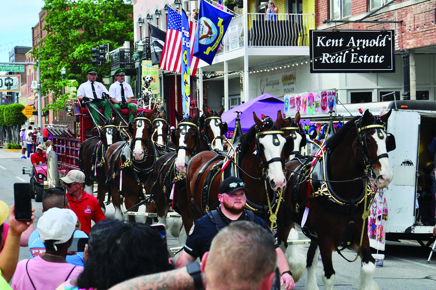 Downtown Jonesboro Hosts Patriotic Tribute